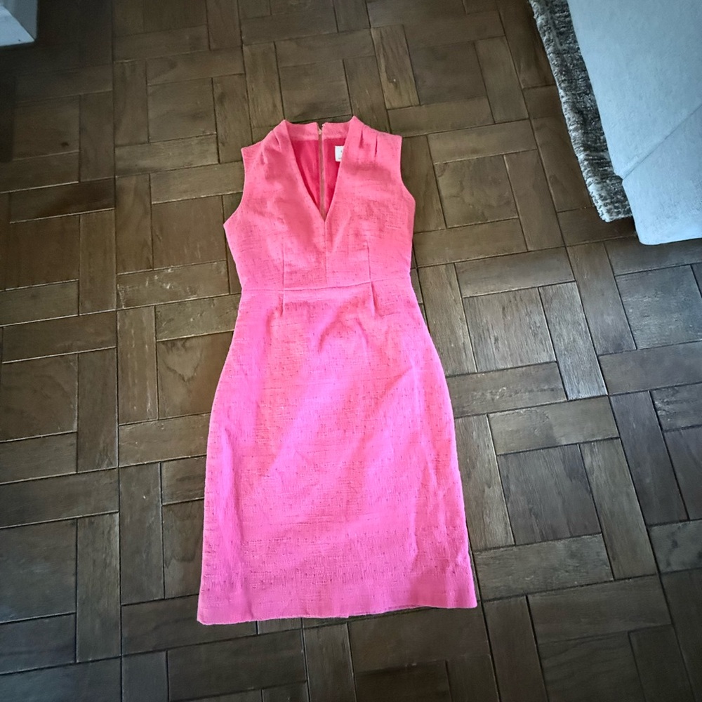 Kate Spade Vibrant Pink Midi Dress